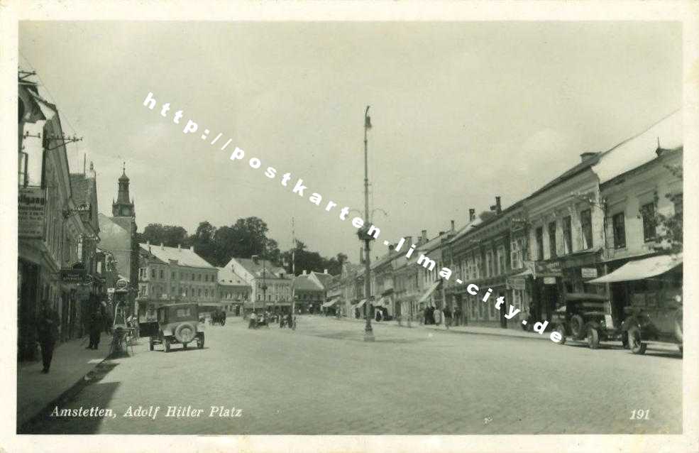 Amstetten Hauptplatz 1940